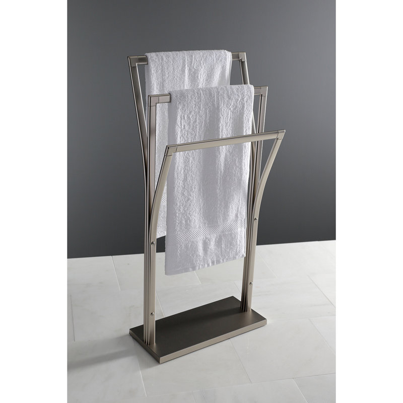 Kingston Brass Edenscape Pedestal YStyle Free Standing Towel Stand
